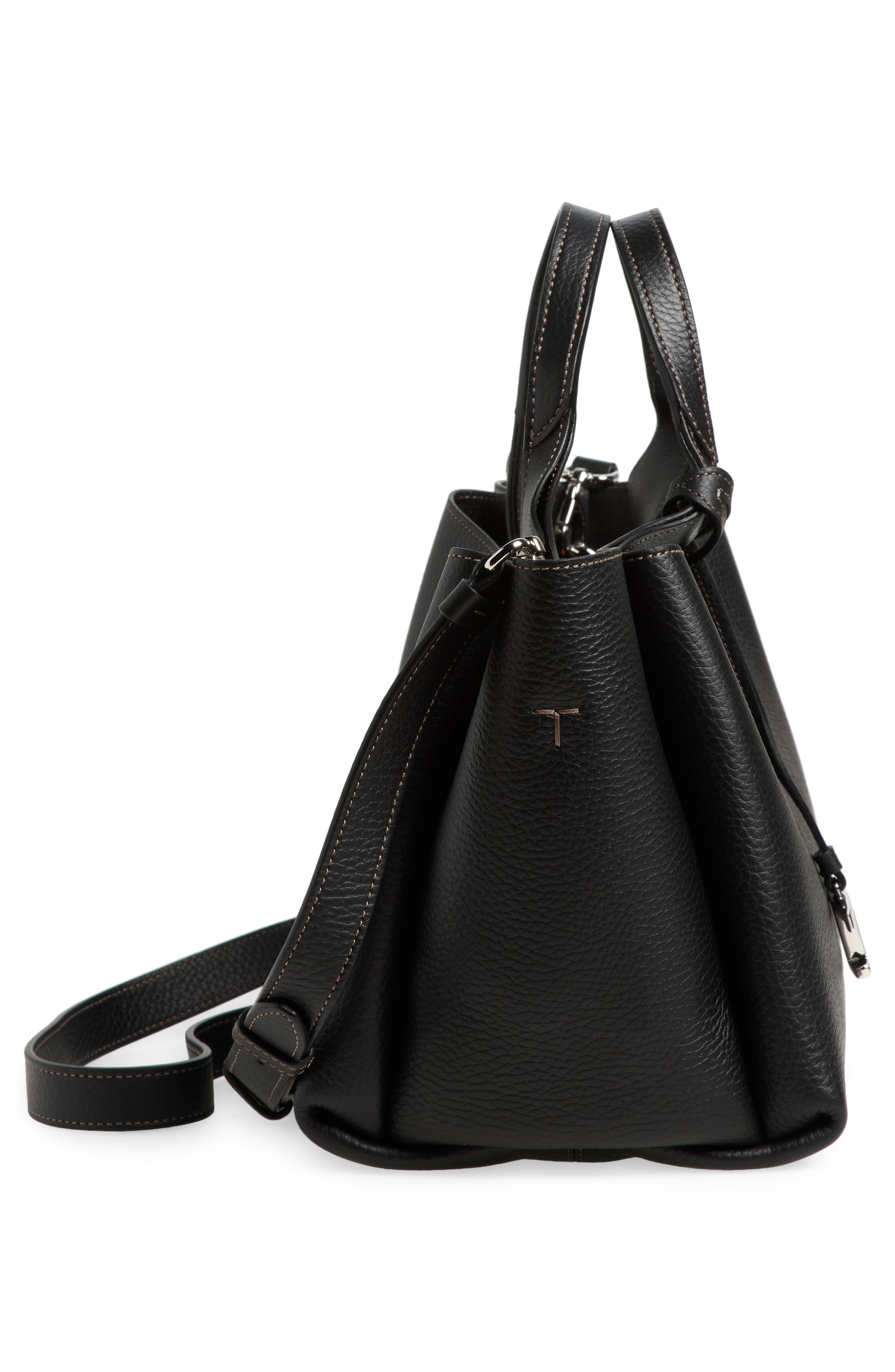 Tod's Mini Leather Tote in Nero at Nordstrom - 6
