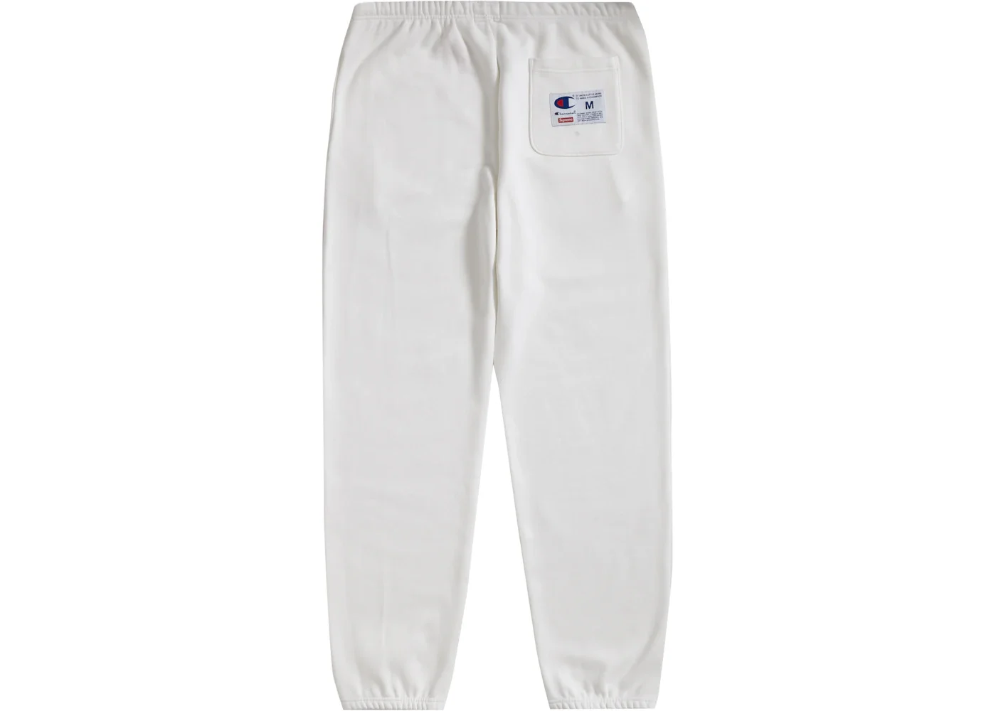 Supreme Champion Chrome Sweatpant White - 1