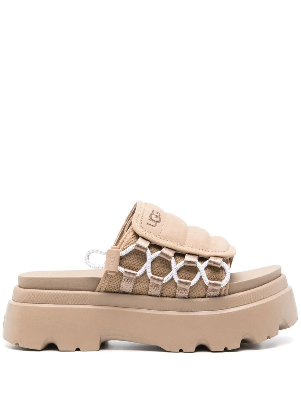 Callie suede platform slides - 1