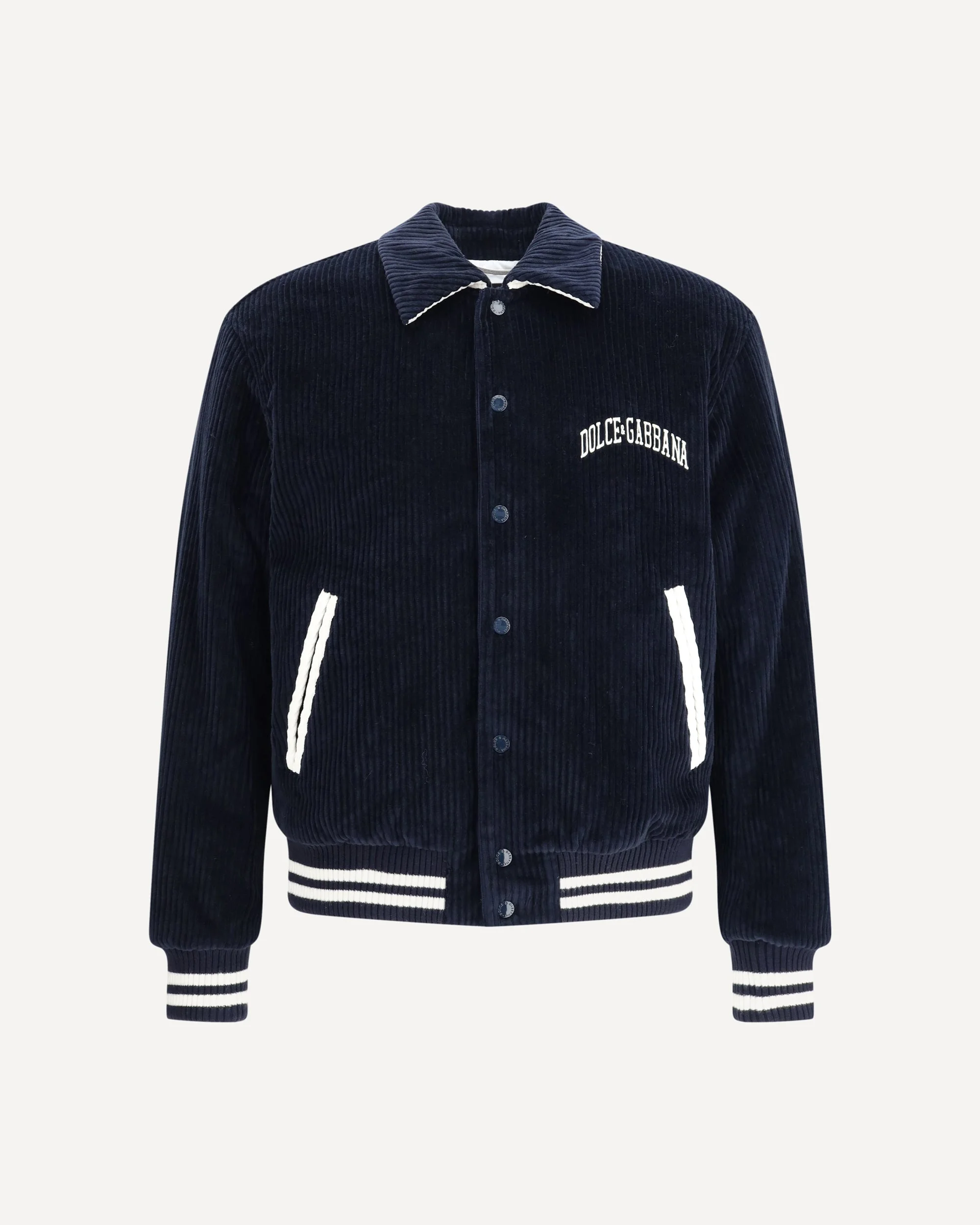 Corduroy college Jacket - 1
