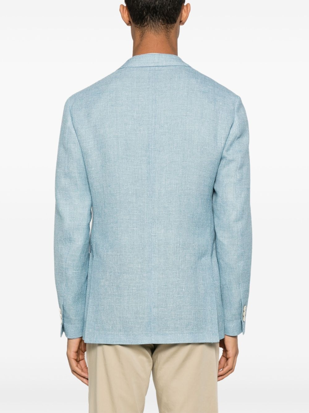 single-breasted blazer - 4