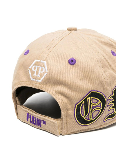 PHILIPP PLEIN embroidered-design logo baseball cap outlook