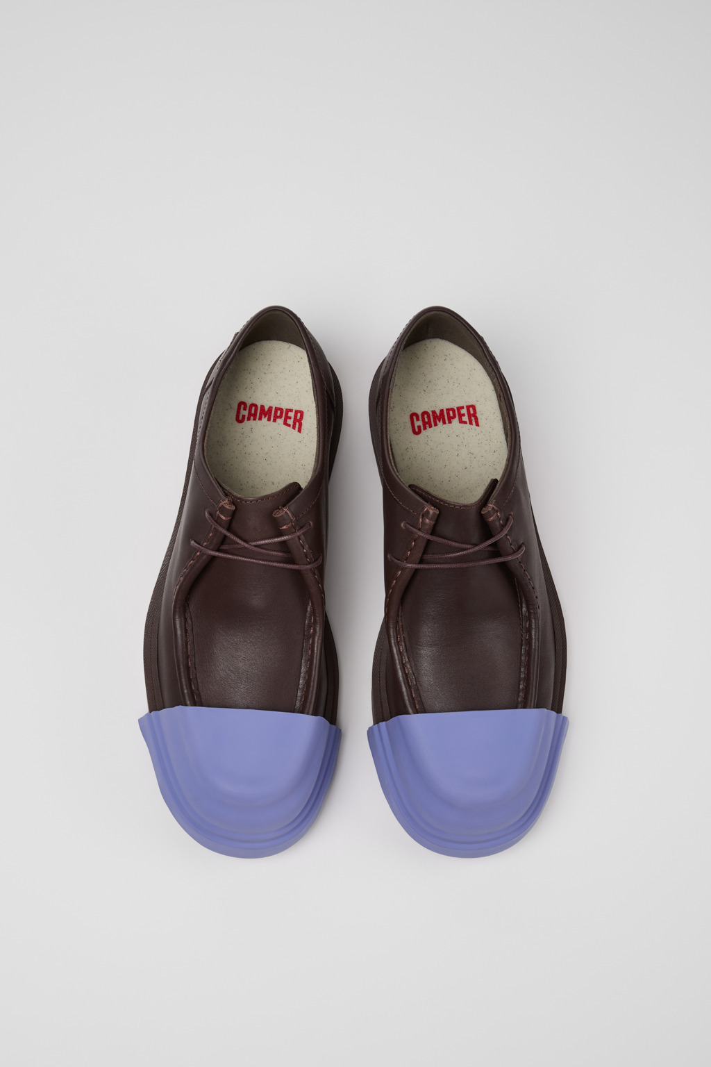 Brown Leather Shoes for Men. - 4