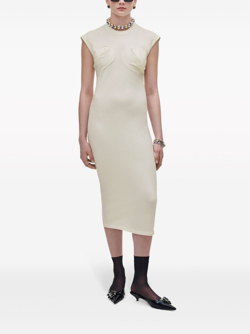Seamed Up sleeveless midi dress - 2