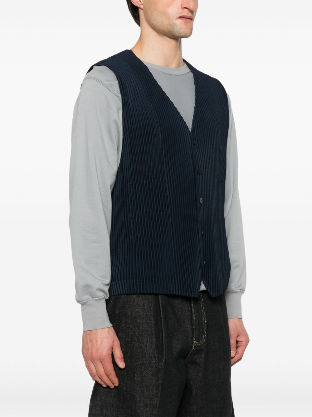 Tailored Pleats 2 vest - 3