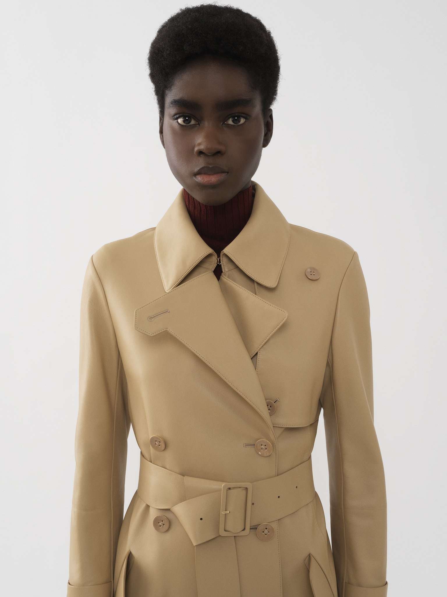 SLIM TRENCH COAT - 7