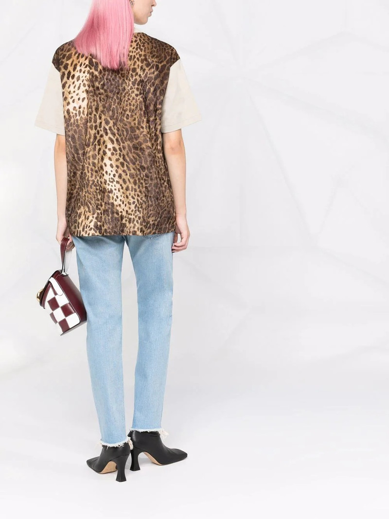distressed skinny-cut jeans 6