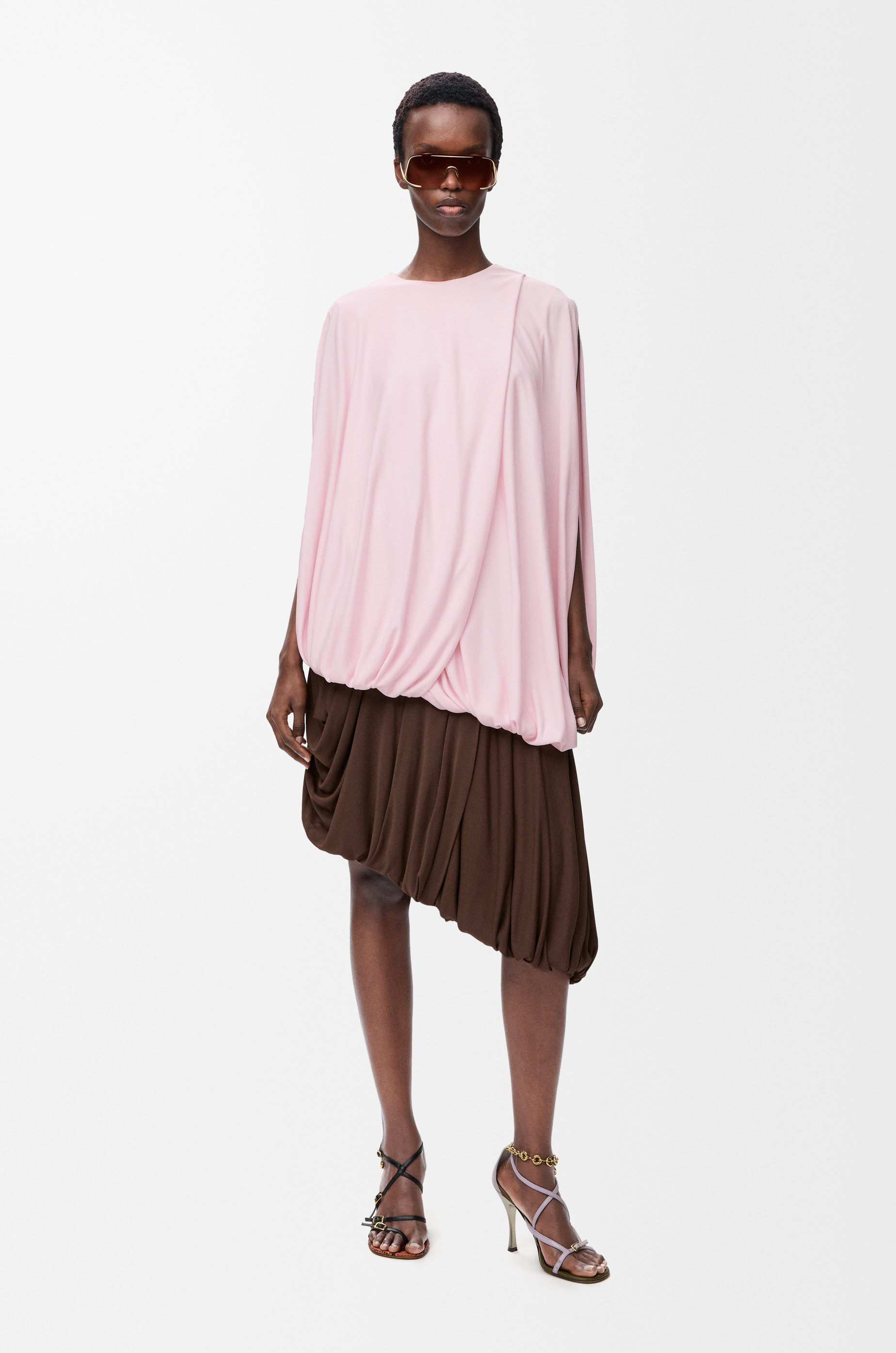 Draped top in viscose - 2