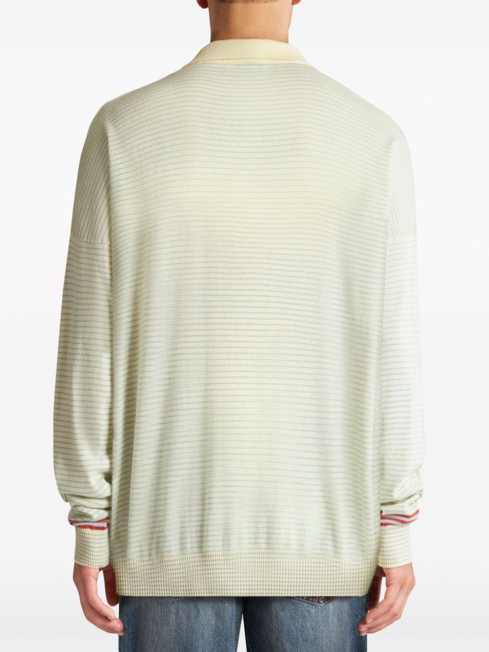 Pegaso striped polo shirt - 4
