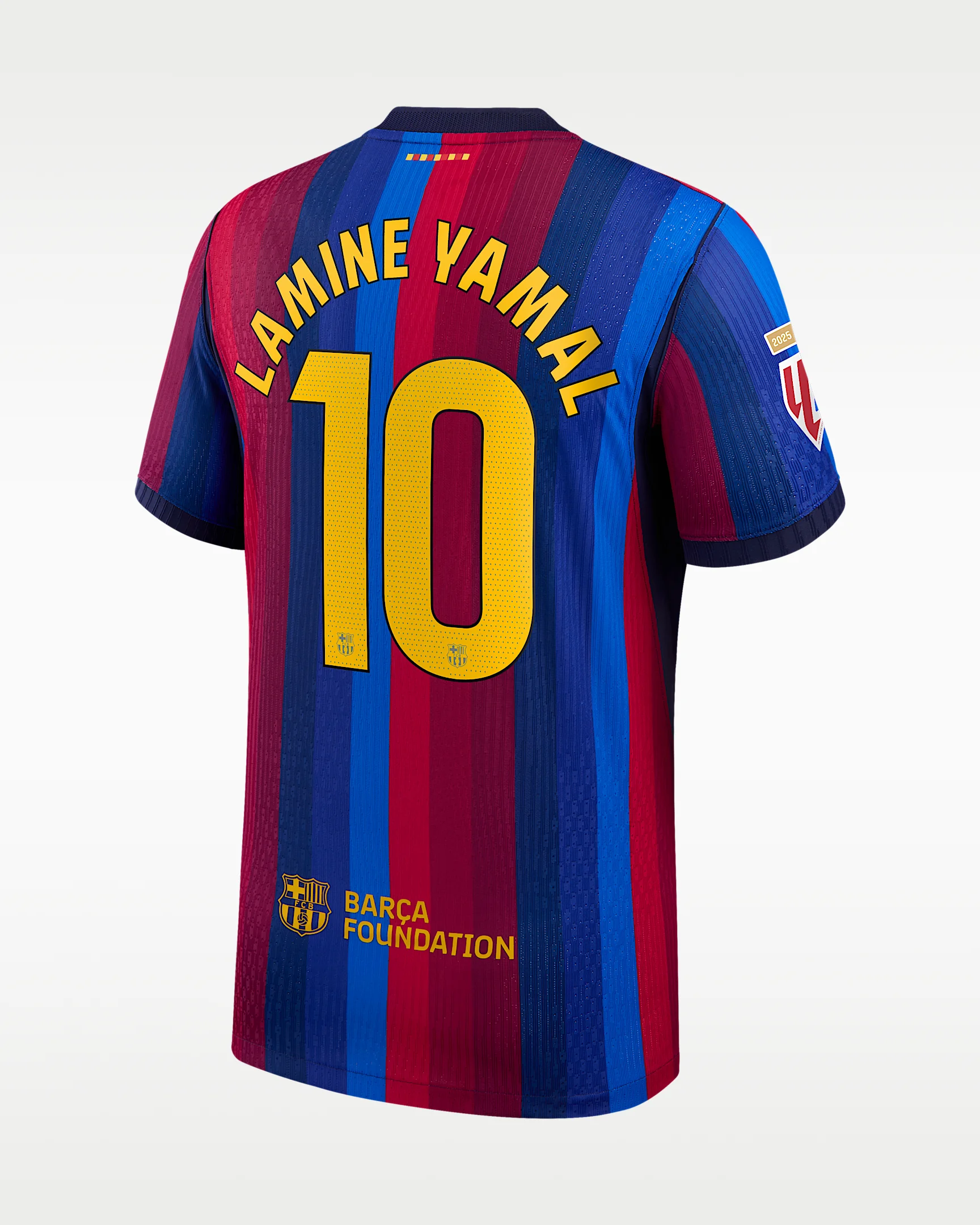 Lamine Yamal Barcelona 2026/27 Match Home Men's Nike Aero-FIT Soccer Jersey - 1