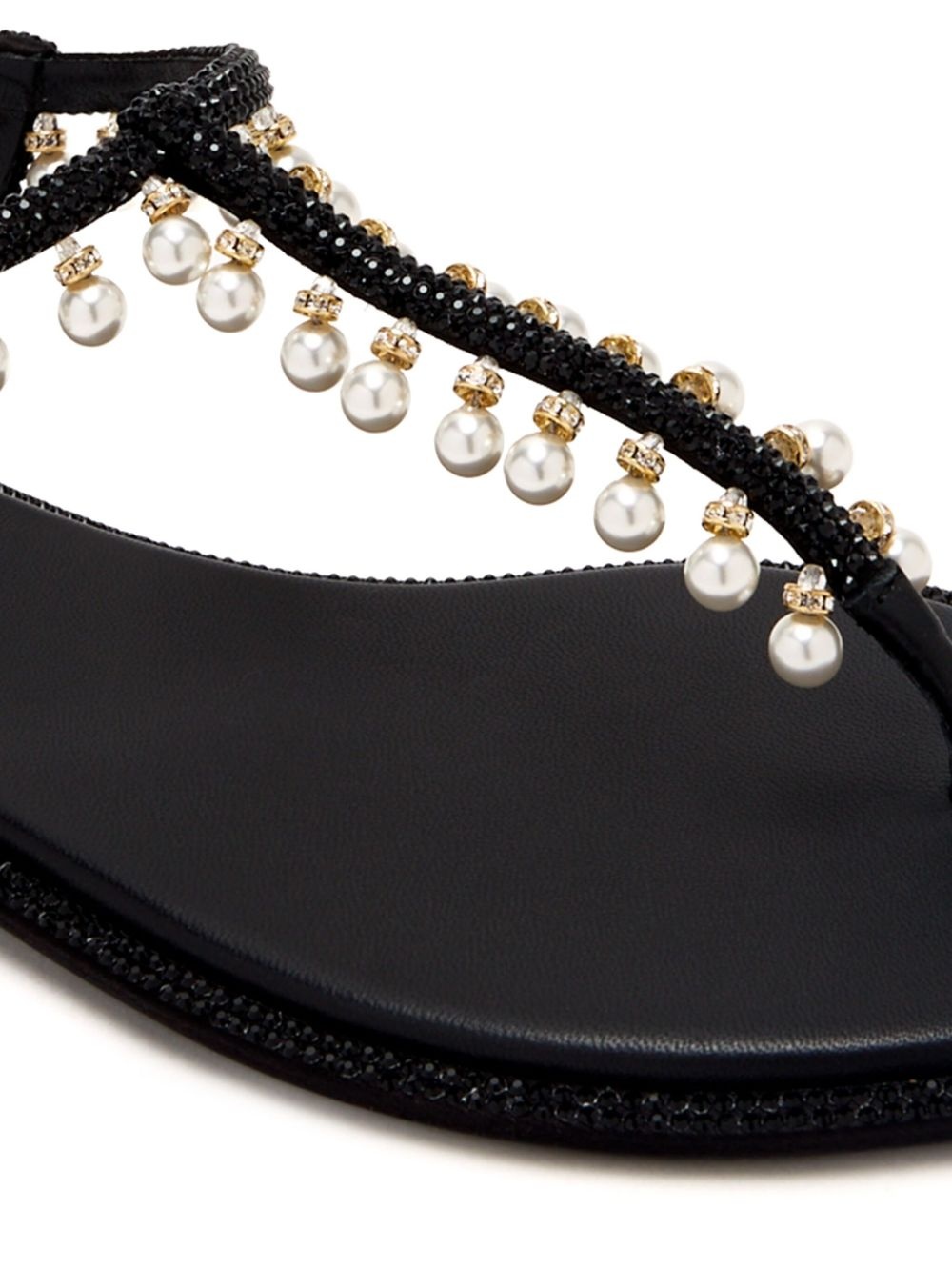 crystal-embellished sandals - 4