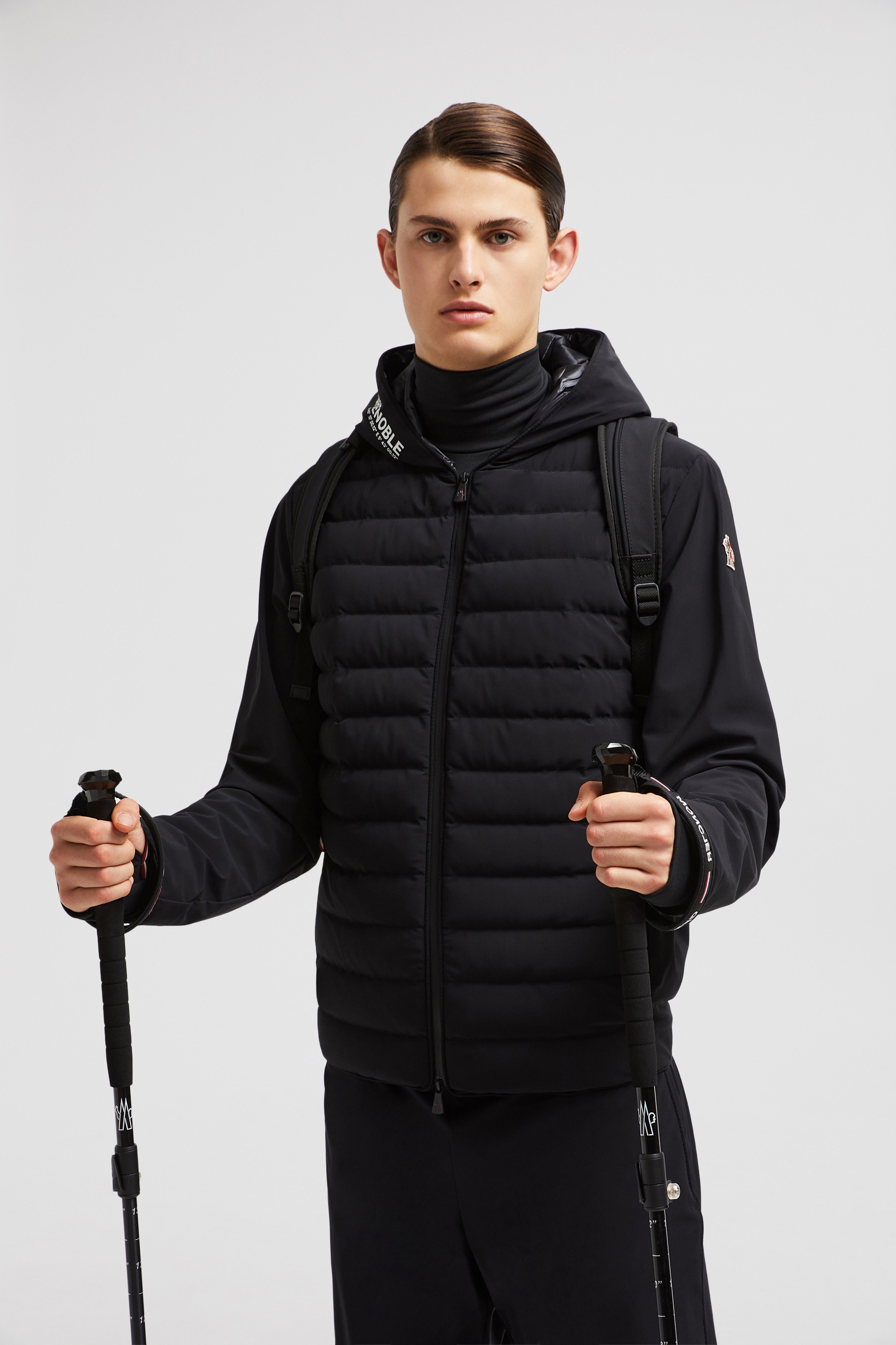Padded Zip-Up Sweatshirt - 2