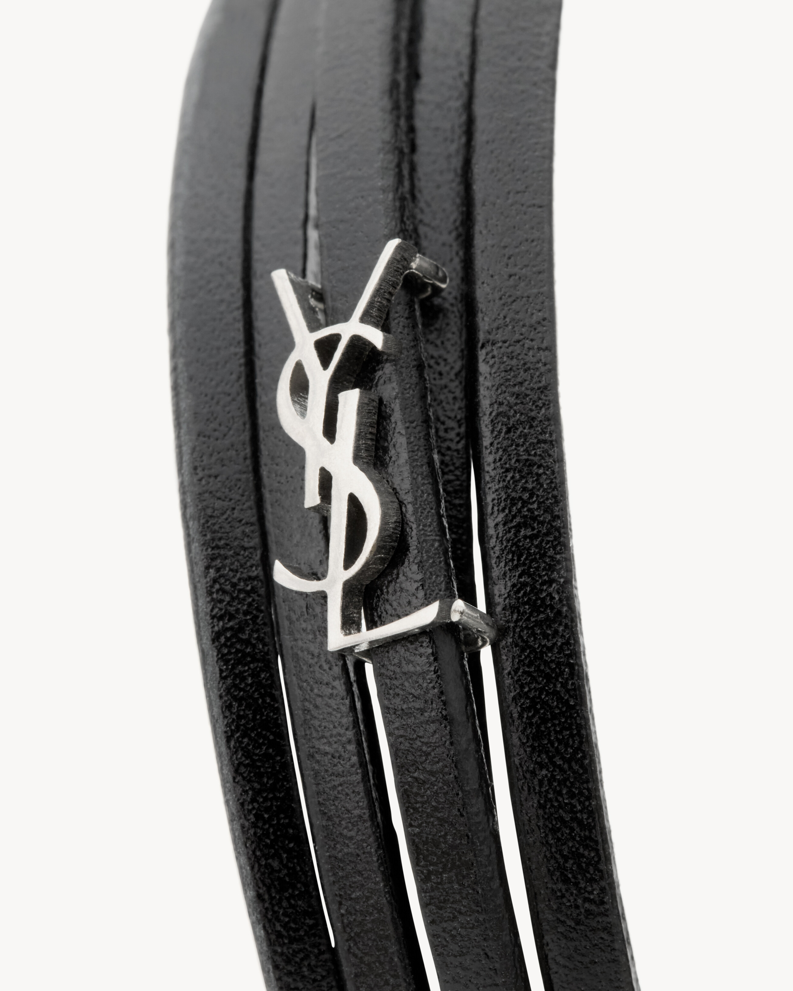 CASSANDRE MULTI-STRAND BRACELET IN LEATHER - 6