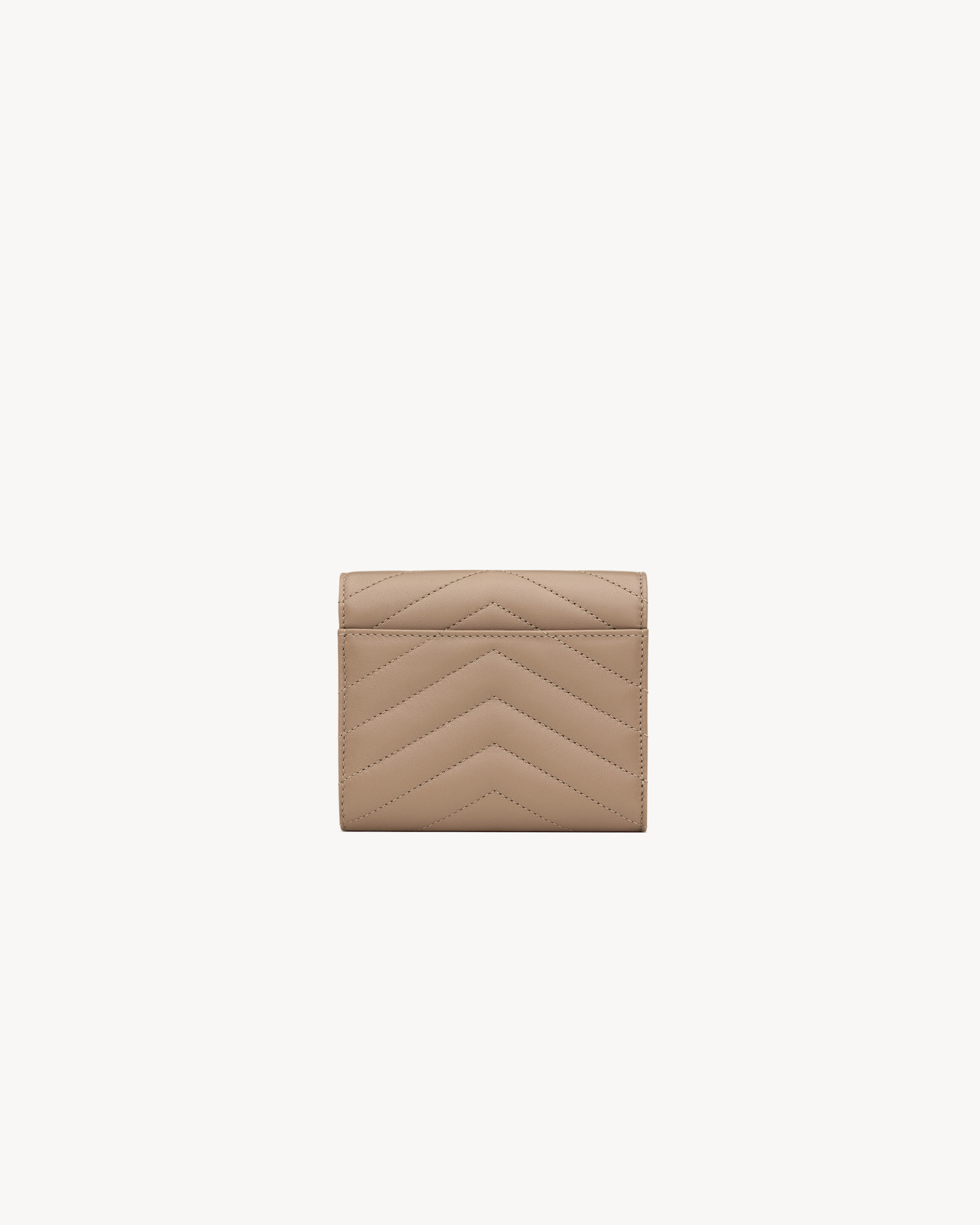 CASSANDRE MATELASSÉ COMPACT TRI-FOLD WALLET IN LAMBSKIN - 2
