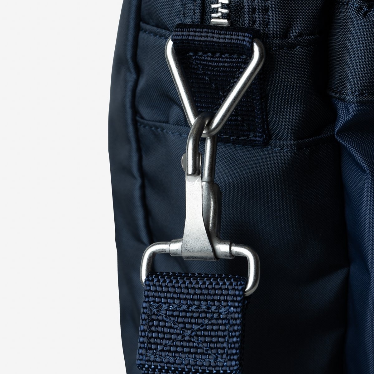 POR-FOR-SHLS-NAV Porter - Yoshida & Co. - Force Small Shoulder Bag - Navy Blue - 6