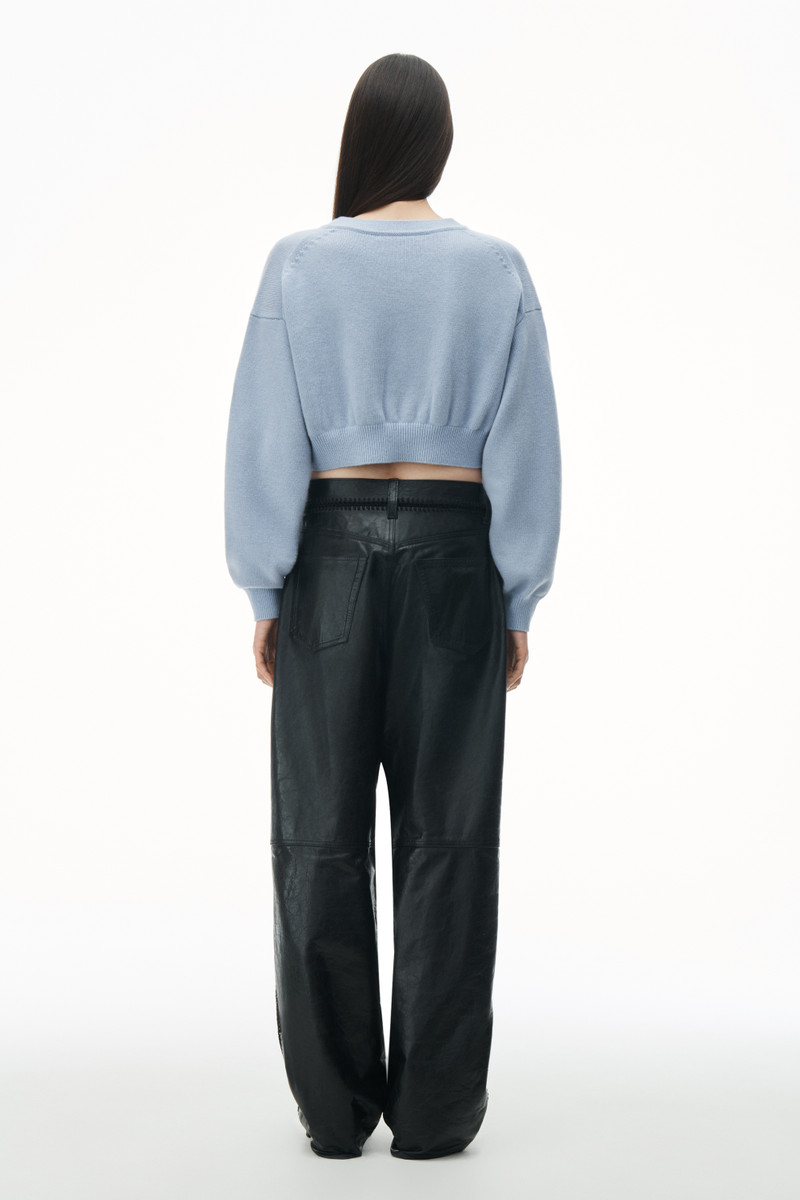 Long Sleeve Cardigan With V Neck 4