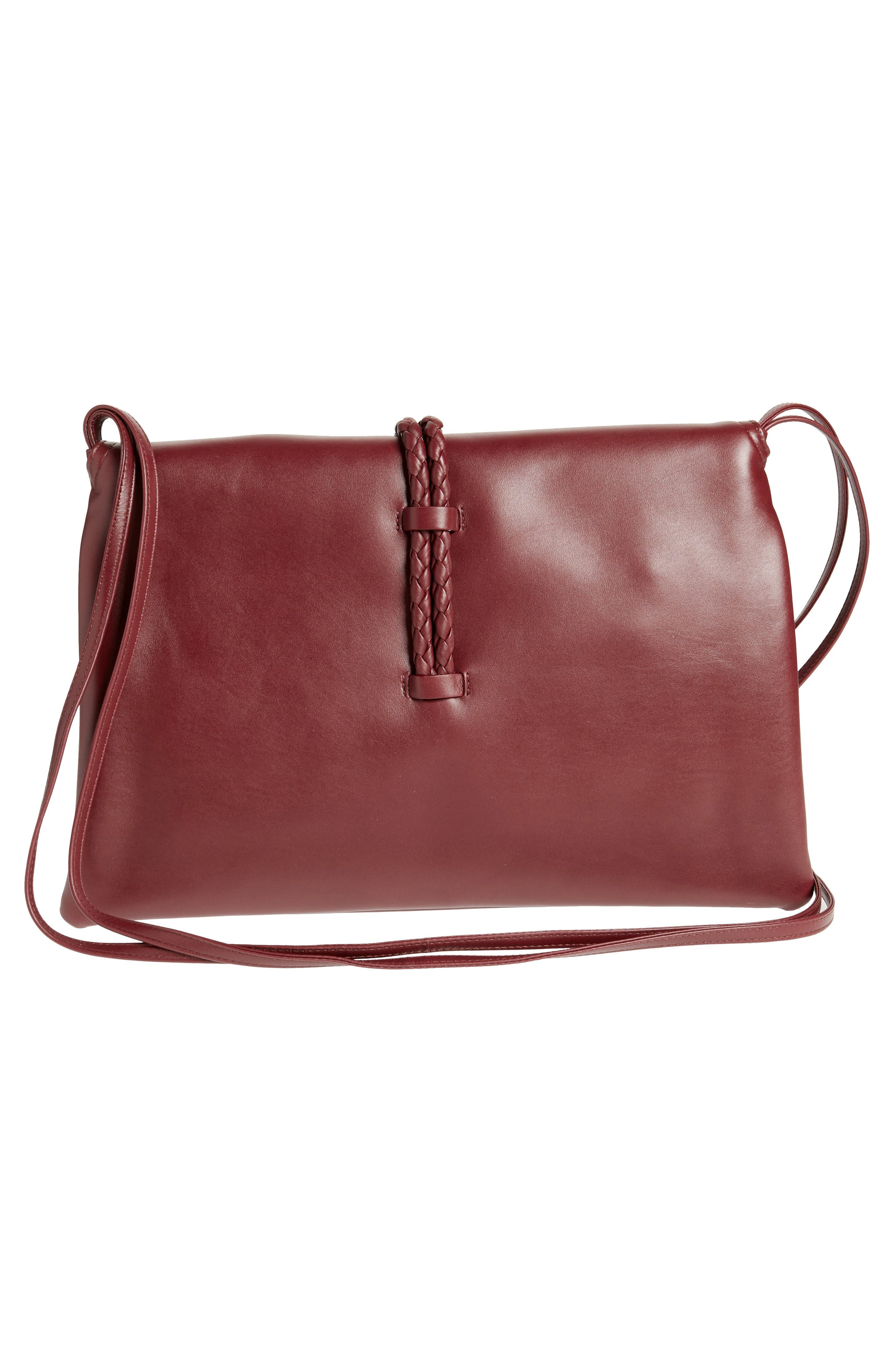Bottega Veneta Medium Liberta Leather Shoulder Bag in 2250 Barolo-M Brass at Nordstrom - 5