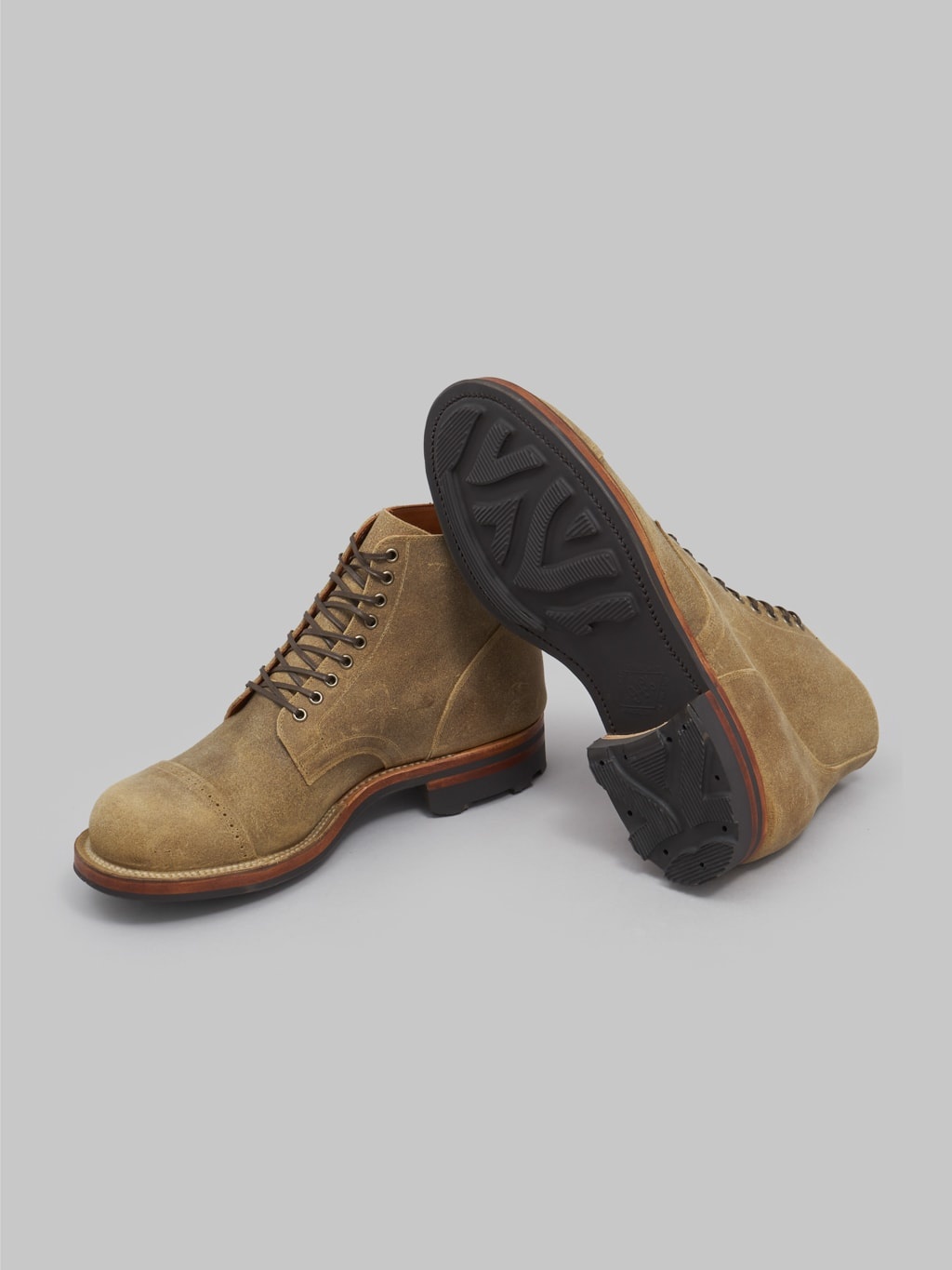 Viberg Service Boot 2040 Desert Sand Waxy Commander - 4