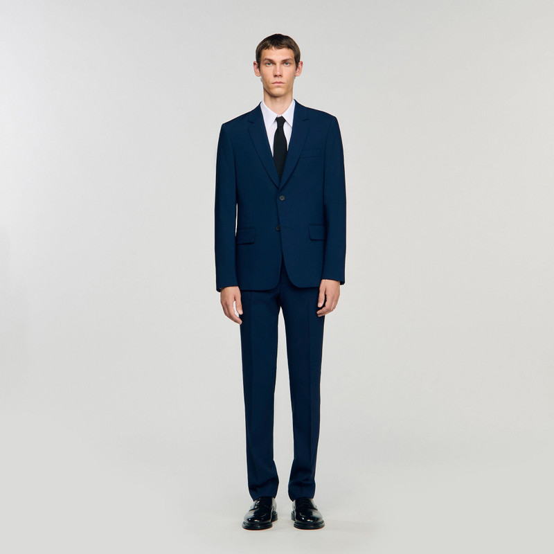 Sandro WOOL SUIT JACKET outlook