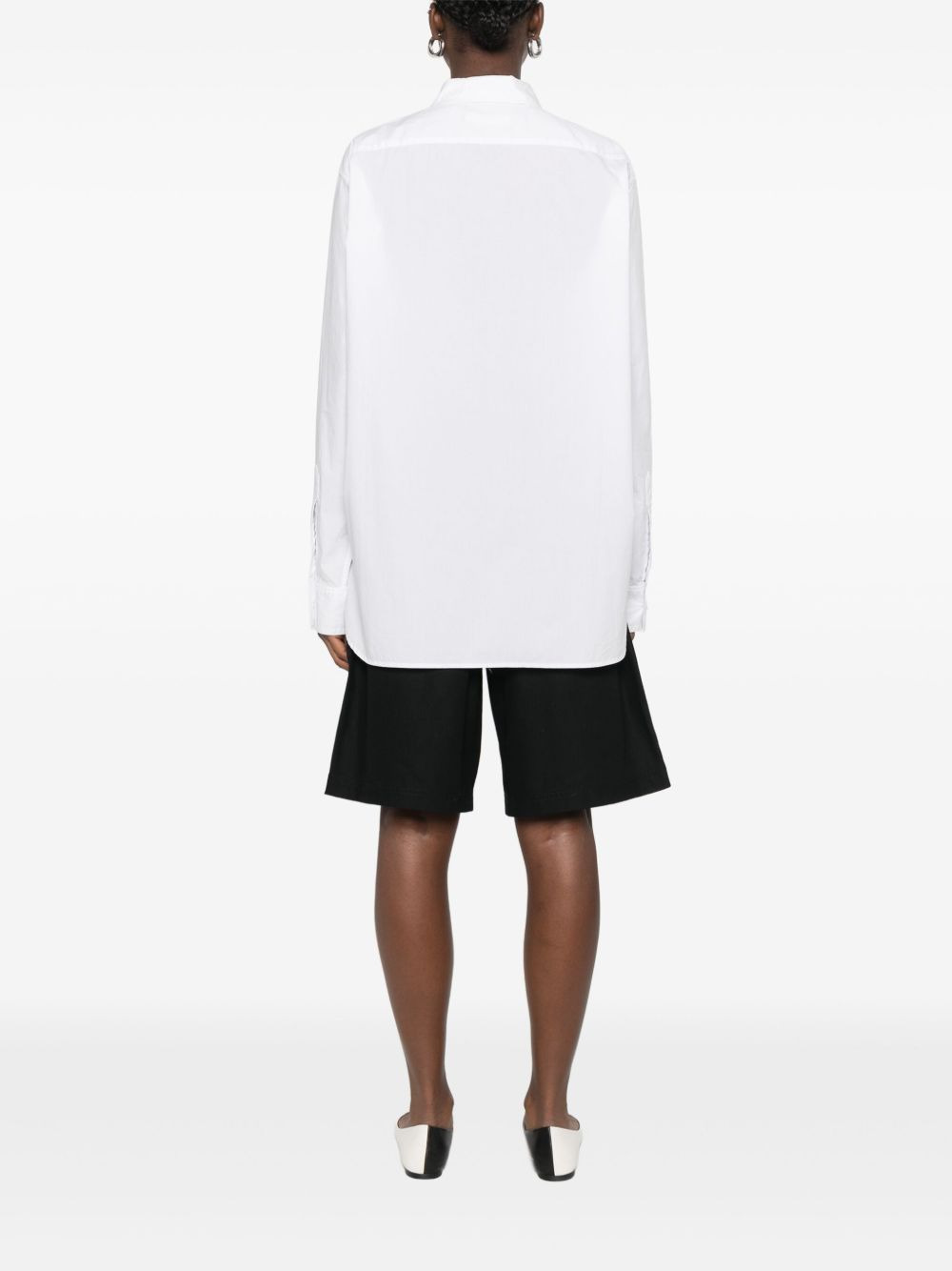 long-sleeve button-down shirt - 4