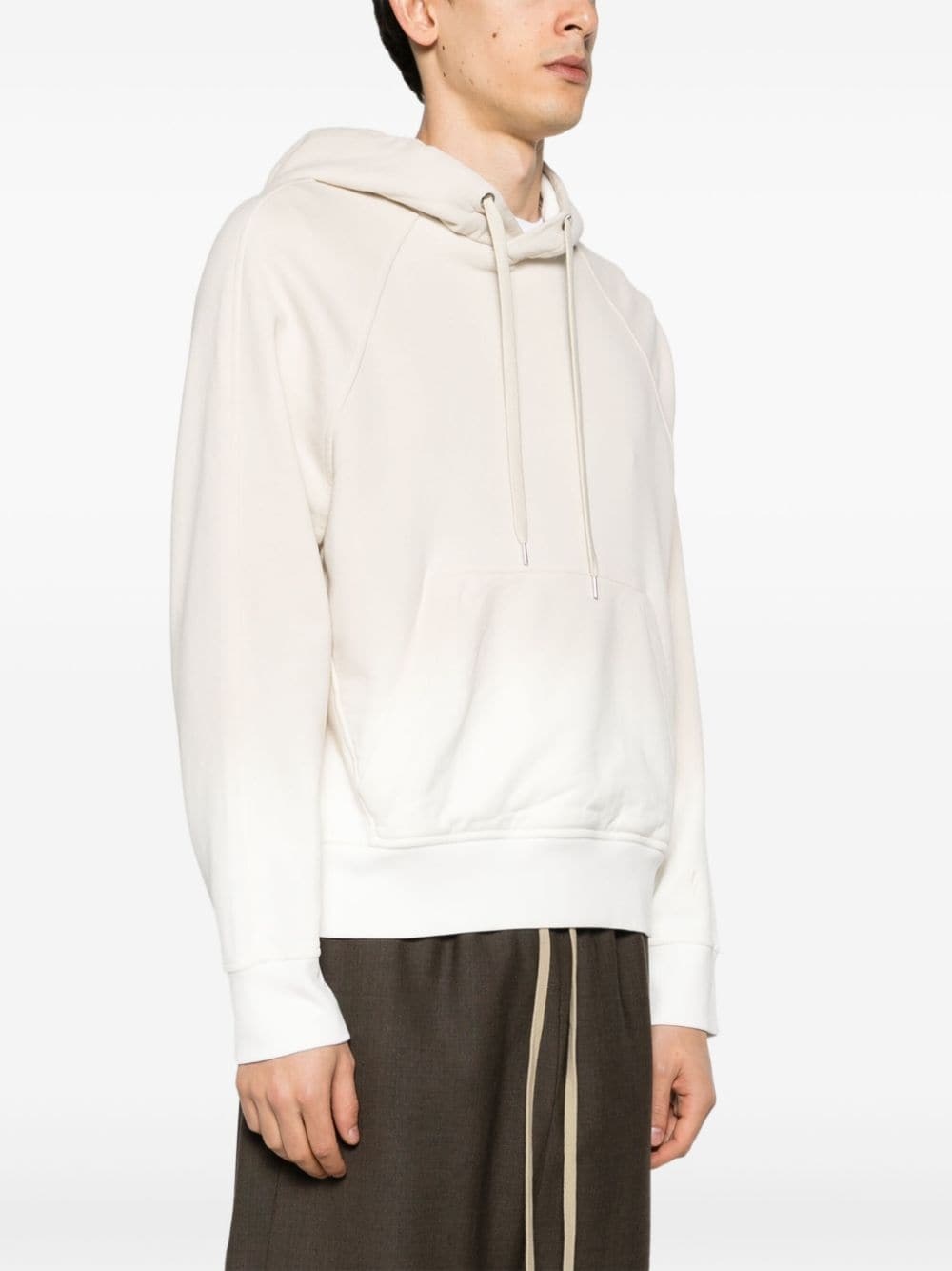 ombrÃ©-effect cotton hoodie - 3