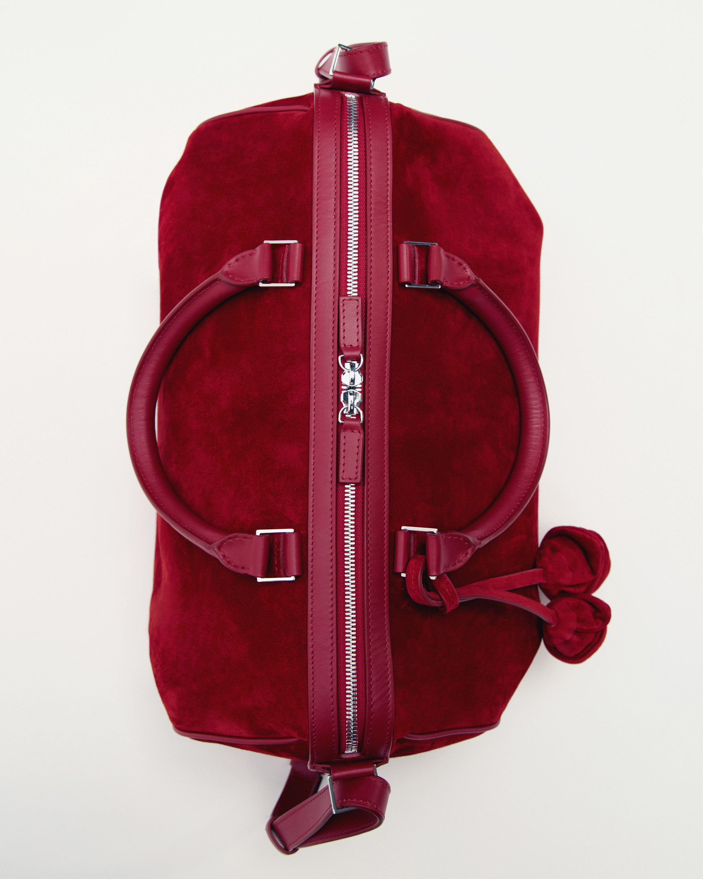 Varsovia bag in red suede - 7