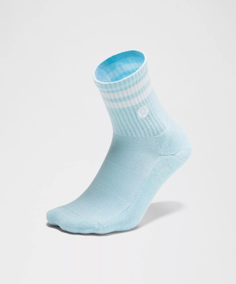 Unisex Daily Essential Quarter Socks *Stripe 3