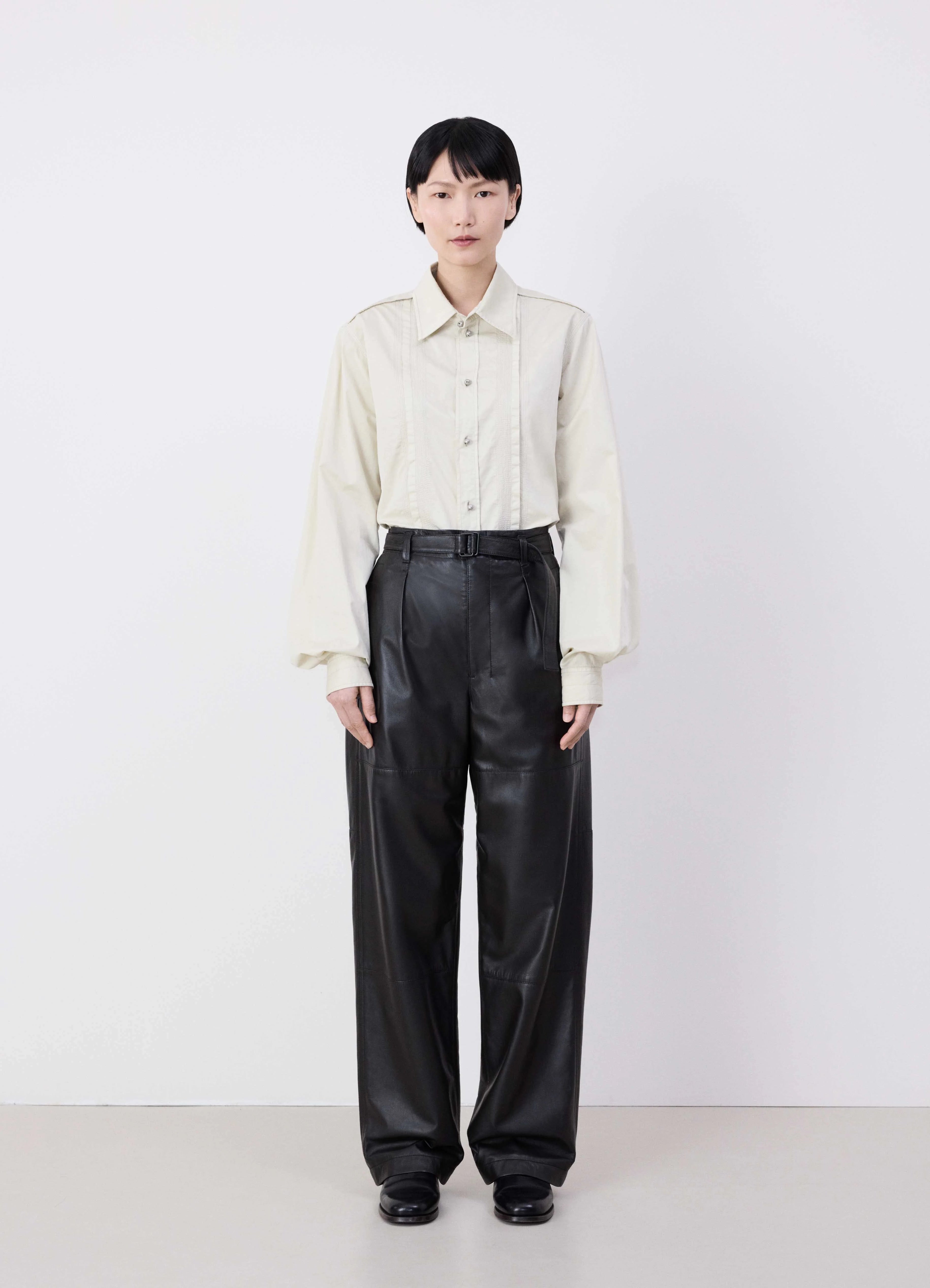 DRAWSTRING PARACHUTE PANTS - 2