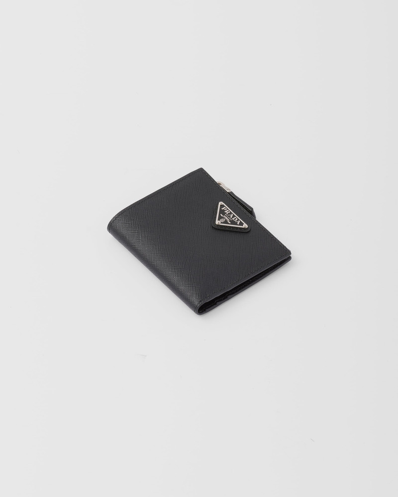 Prada Small Saffiano leather wallet outlook
