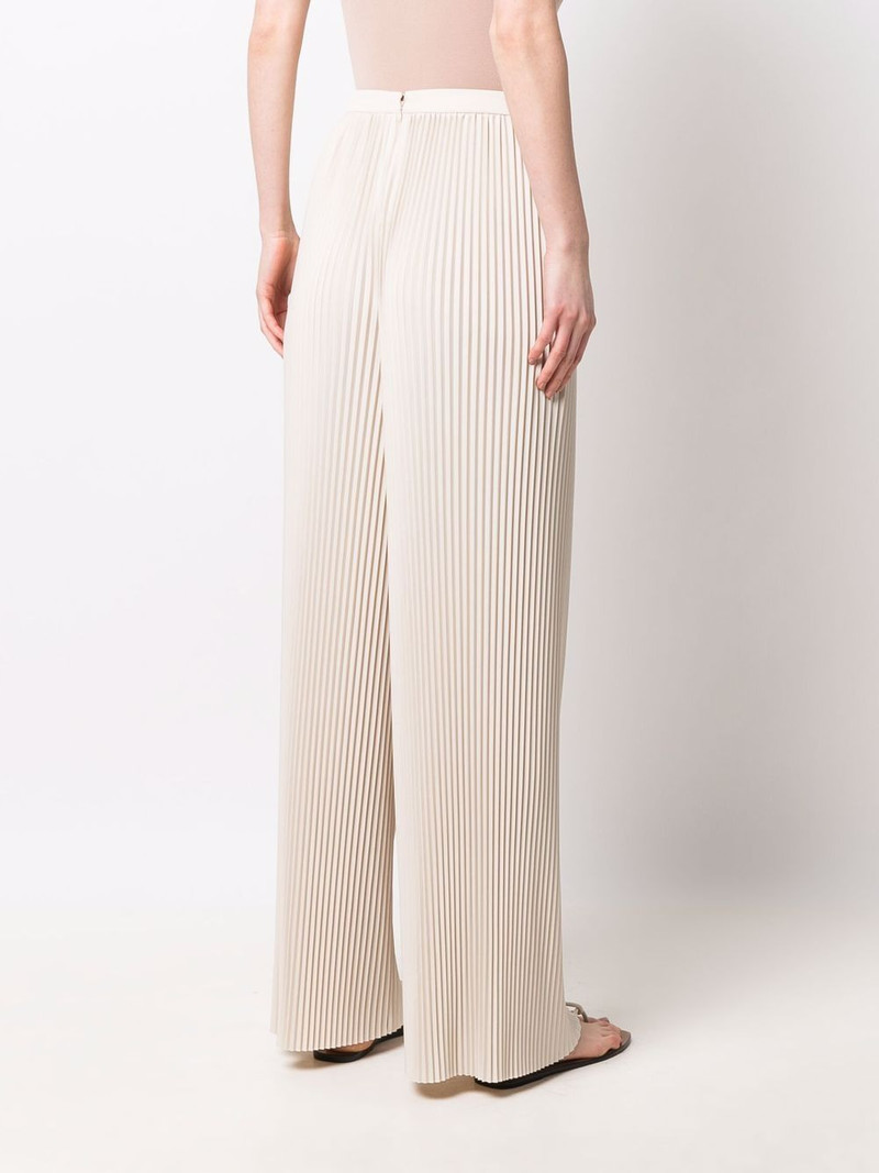 straight-leg plissé trousers 4