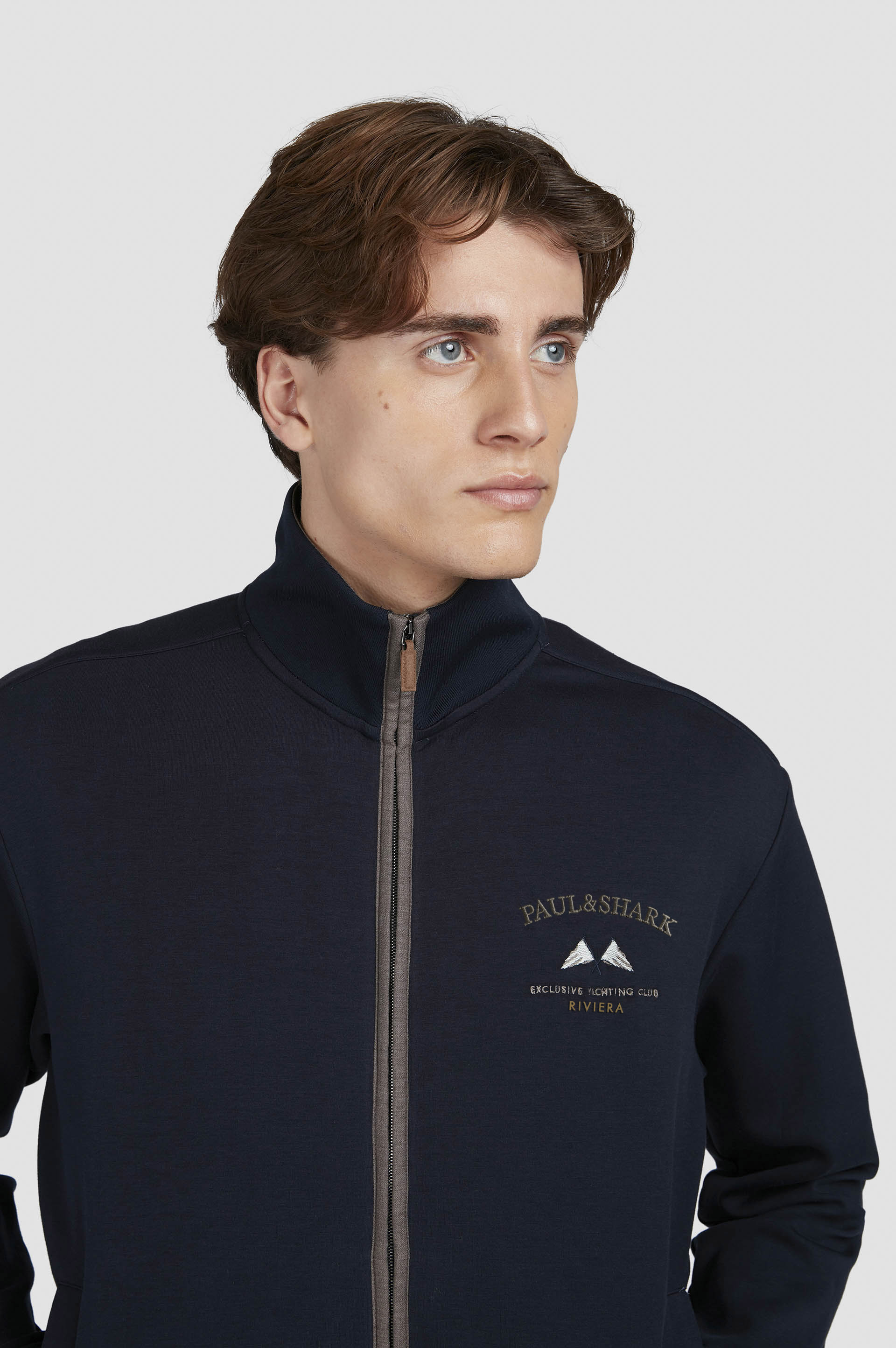 X-SOFT COTTON SWEATSHIRT WITH EMBROIDERY - 4