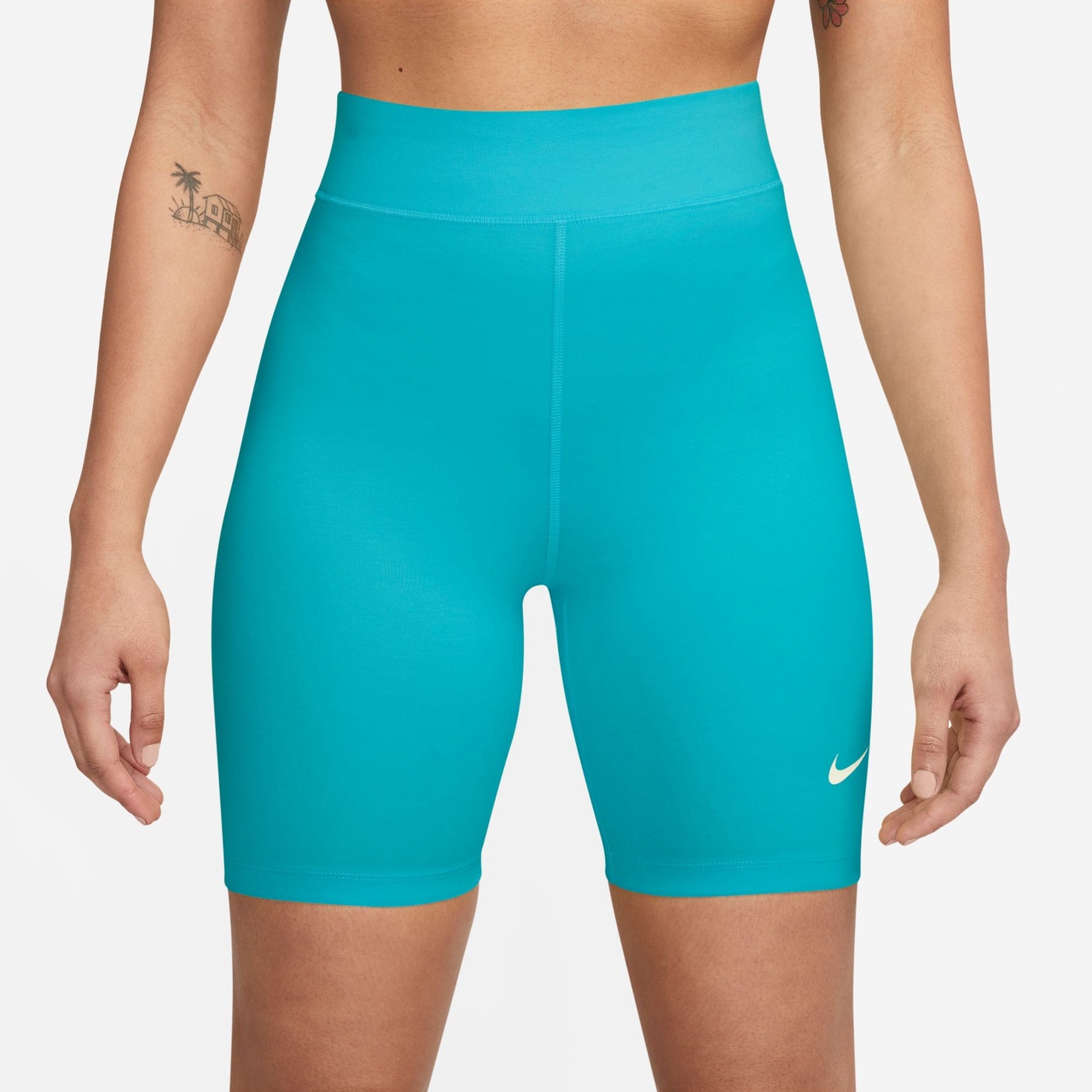 Nike Womens Nike Classic HR 8" Shorts - 1