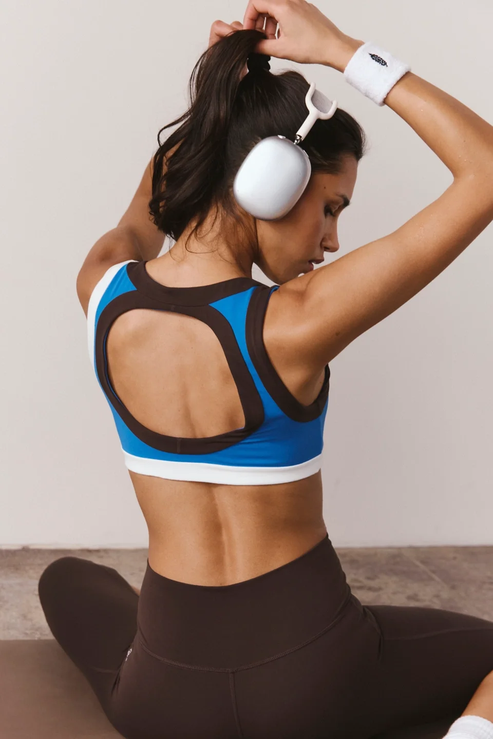 Never Better Colorblock Ringer Sports Bra - 1