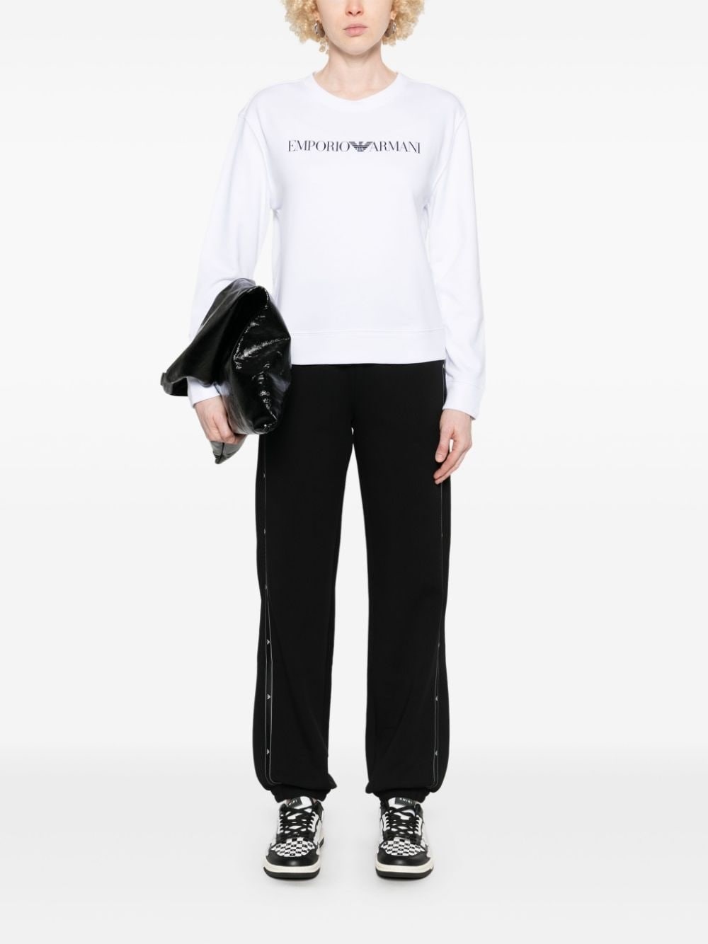 Logo cotton sweatshirt - 5