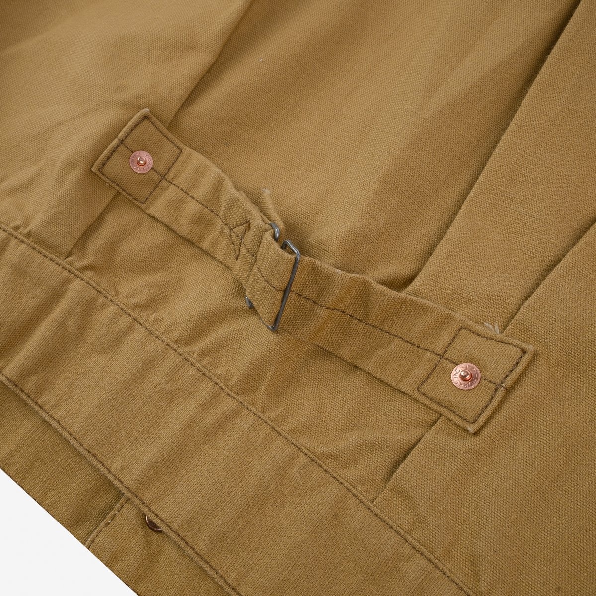 IHJ-134-MUS 9oz Paraffin Coated OX Type II Jacket - Mustard - 12