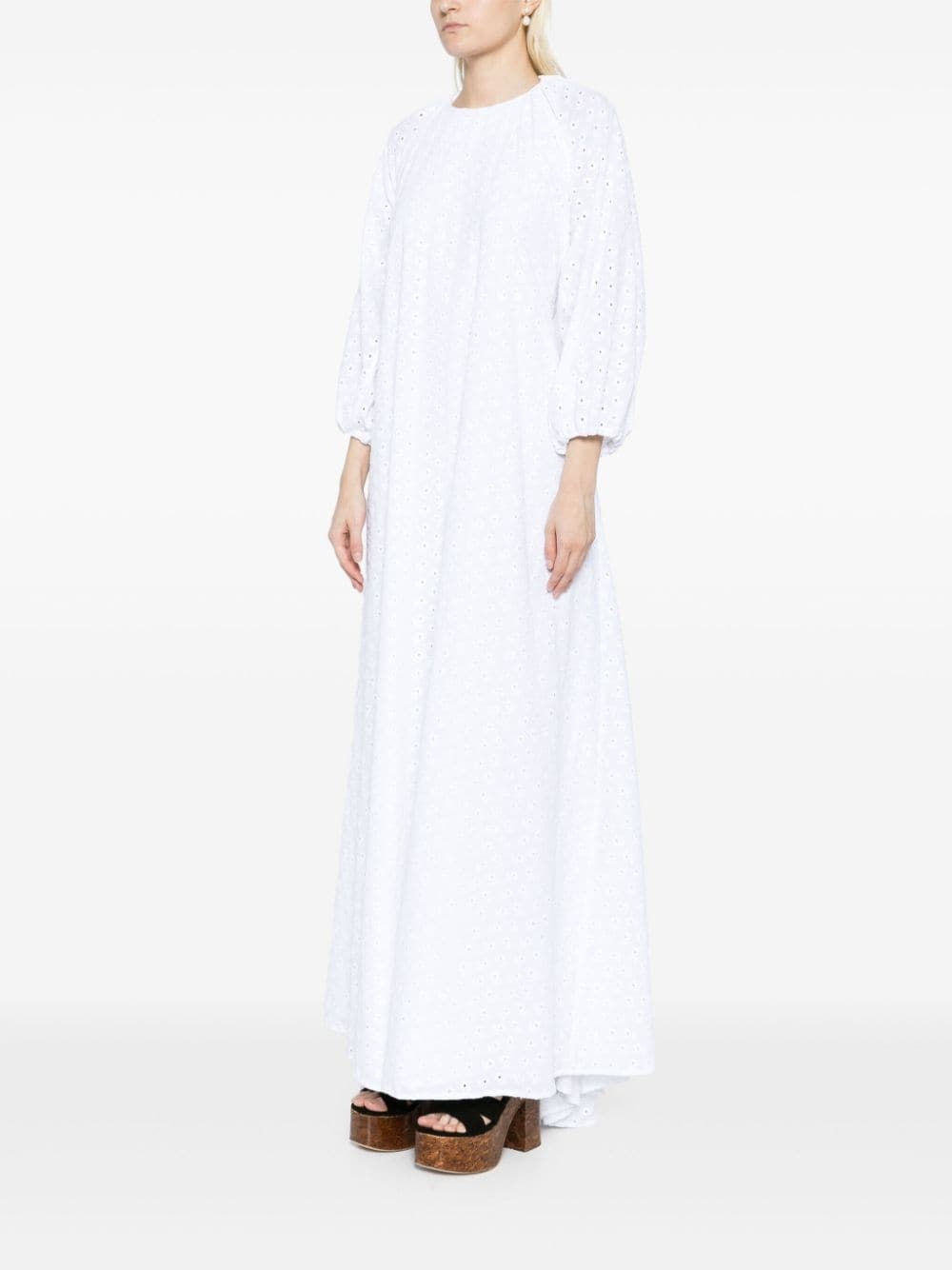 Fran broderie anglaise maxi dress - 3