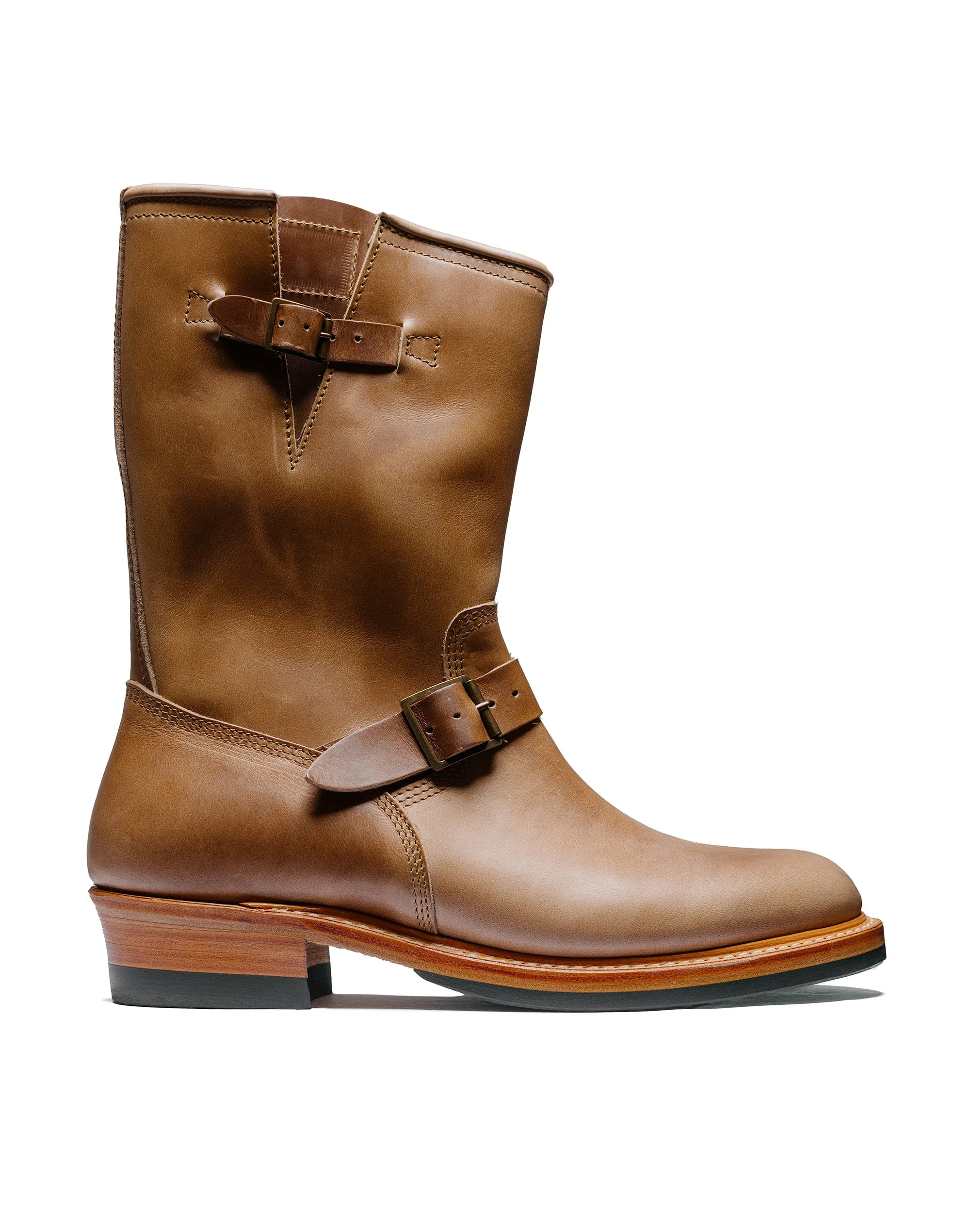 Wabash Engineer Boots Horween CXL Natural - 1