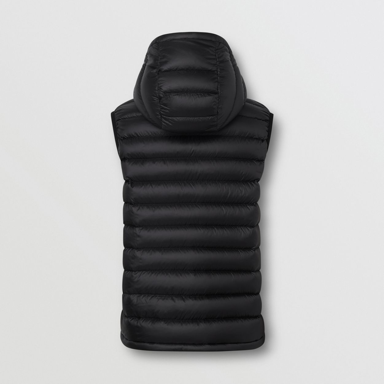 Detachable Hood Logo Appliqué Puffer Gilet - 7