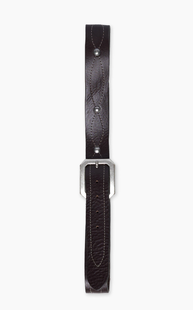 FORTELA FORTELA OREGON LEATHER BELT TESTA MORO 3