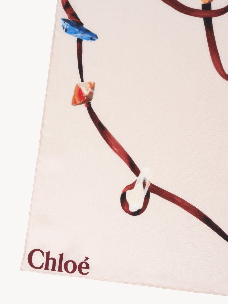 Chloé ZODIAC FIRE PRINTED SCARF outlook