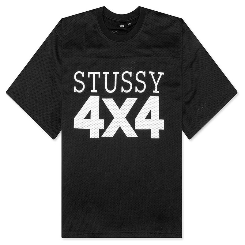 4X4 MESH FOOTBALL JERSEY - BLACK - 1