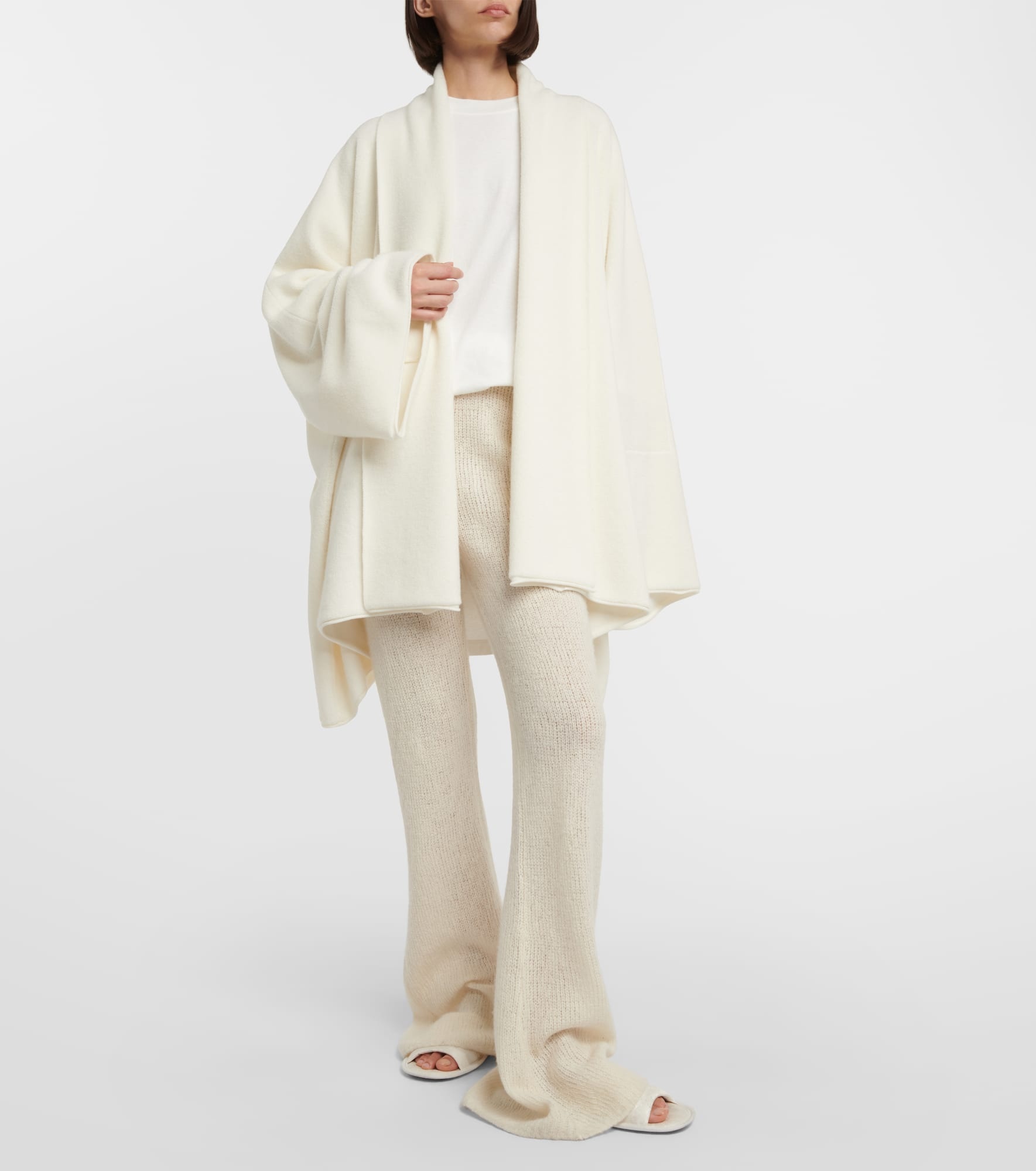 Gregori cashmere flared pants - 2