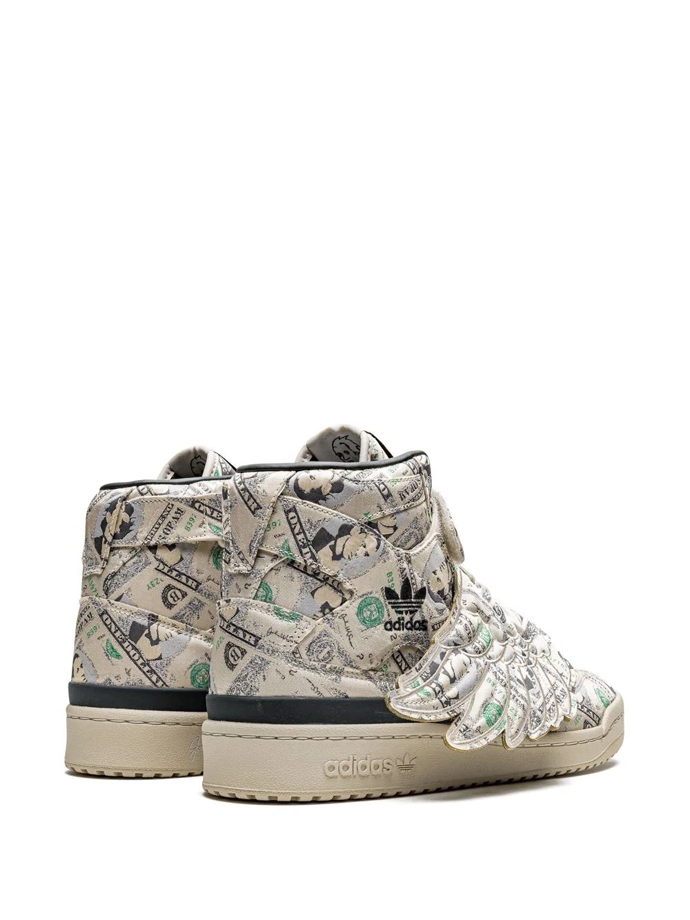 x Jeremy Scott Forum Wings 1.0 "Money" sneakers - 3