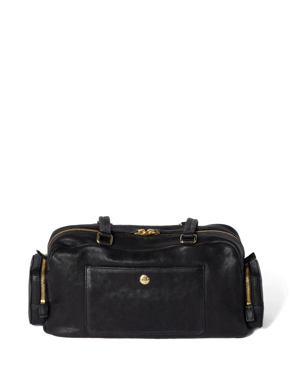 leather tote bag - 2