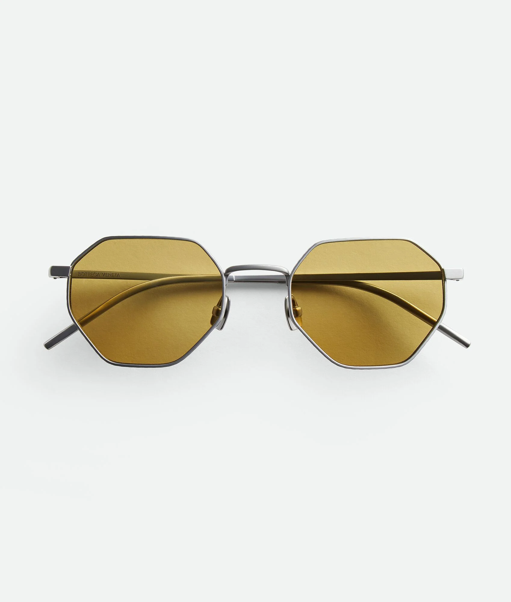 BV1471S Intrecciato Geometrical Sunglasses - 1