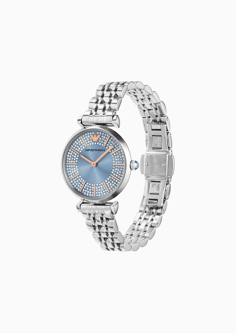 EMPORIO ARMANI Two-Hand Stainless Steel Watch outlook