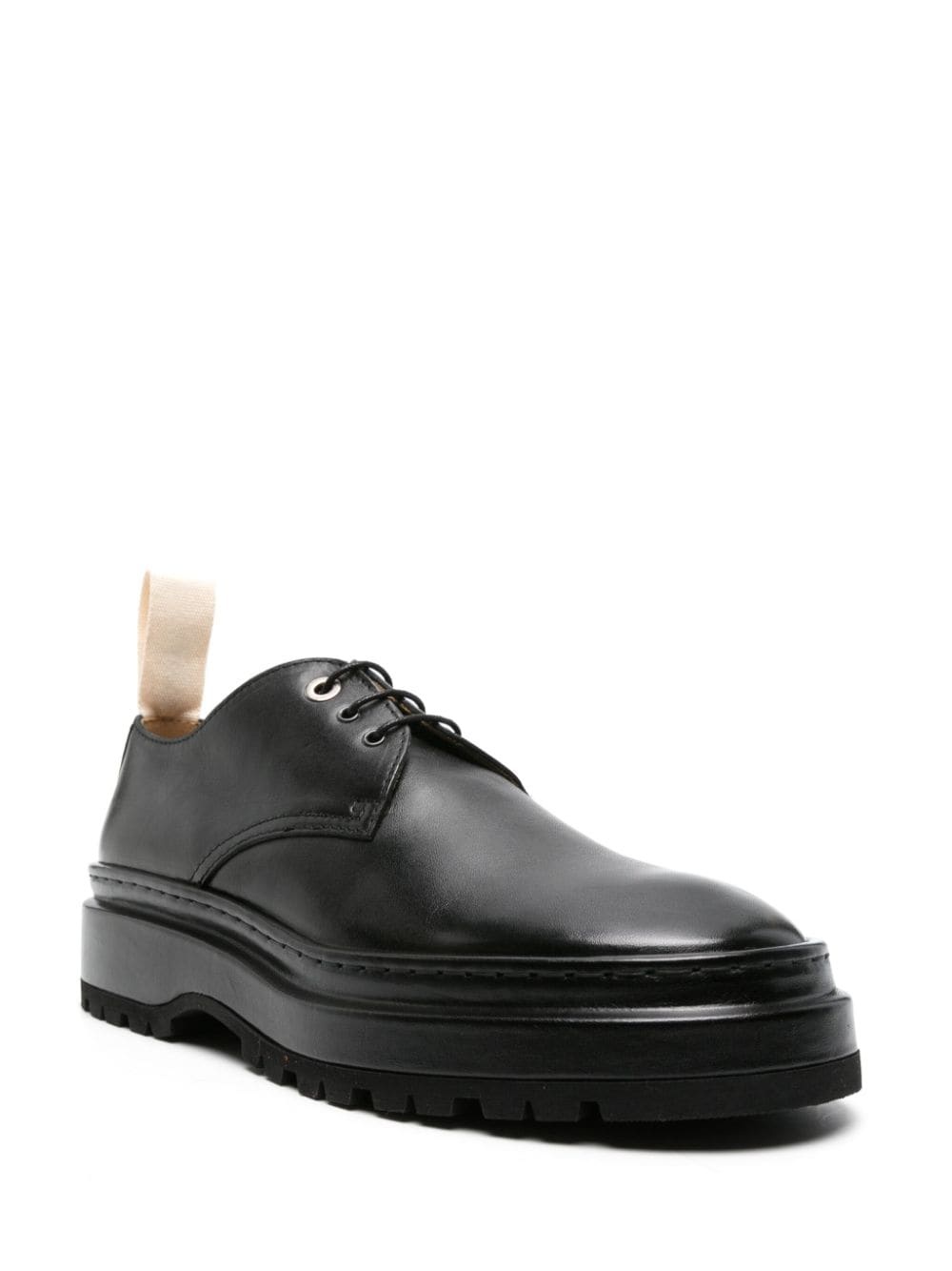 Les Pavane leather derby shoes - 2