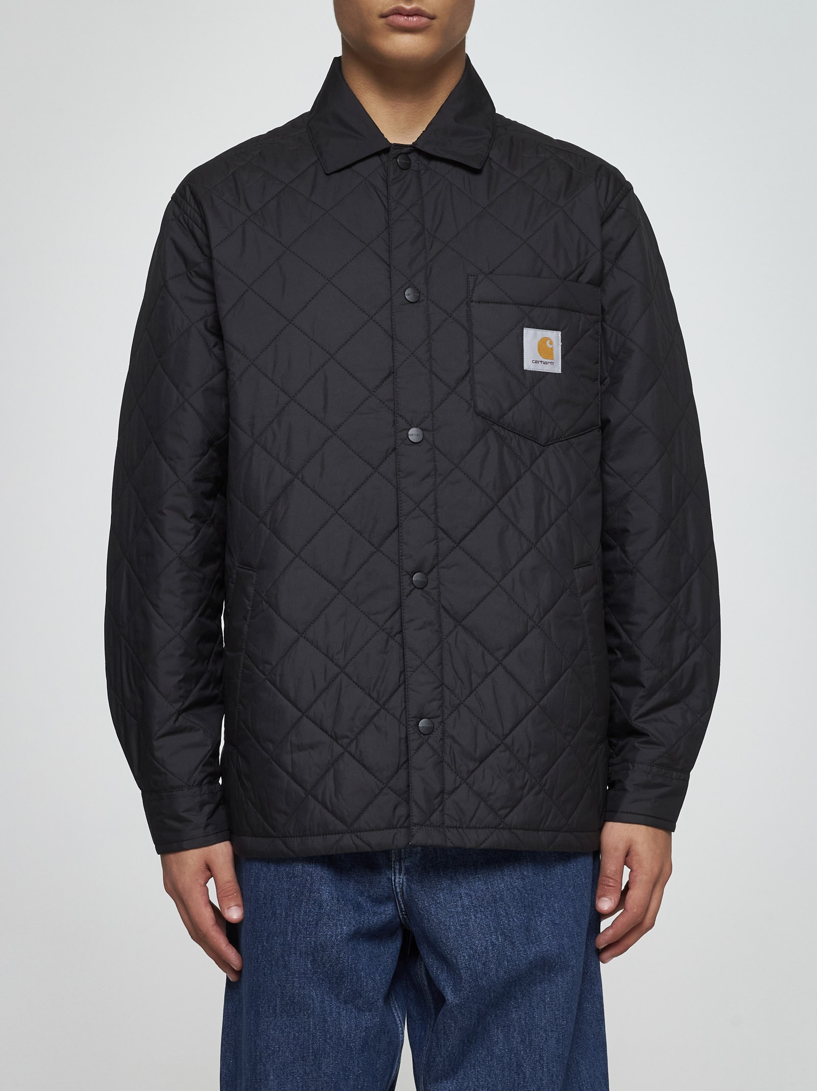 Wadeson quilted nylon shirt jacket - 2