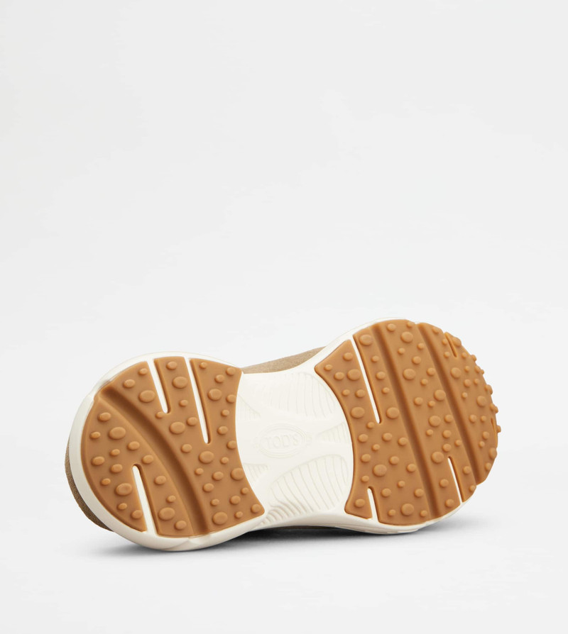 SPORTY MULES IN SUEDE - BROWN 4