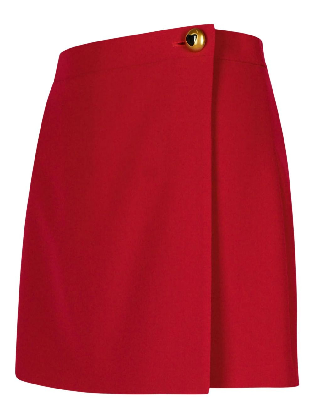 button-fastening wrap shorts - 3
